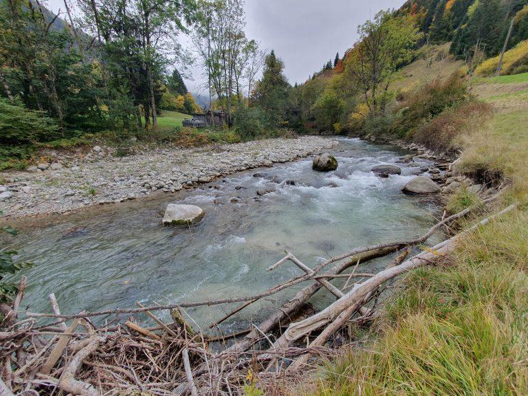 Dranse d’Abondance à Centfontaines (Bonnevaux) - avant travaux